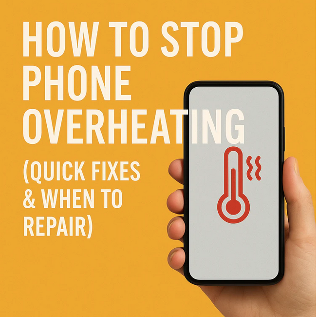 How to Stop Phone Overheating (Quick Fixes & When to Repair)