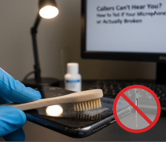 Callers Can’t Hear You? How to Tell If Your Microphone Is Just Dirty or Actually Broken